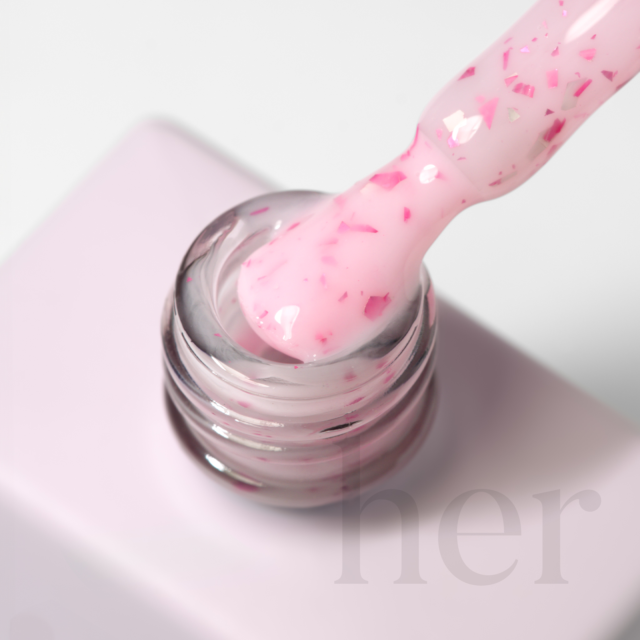 Rubber-Basislack MARBLE FLAMINGO