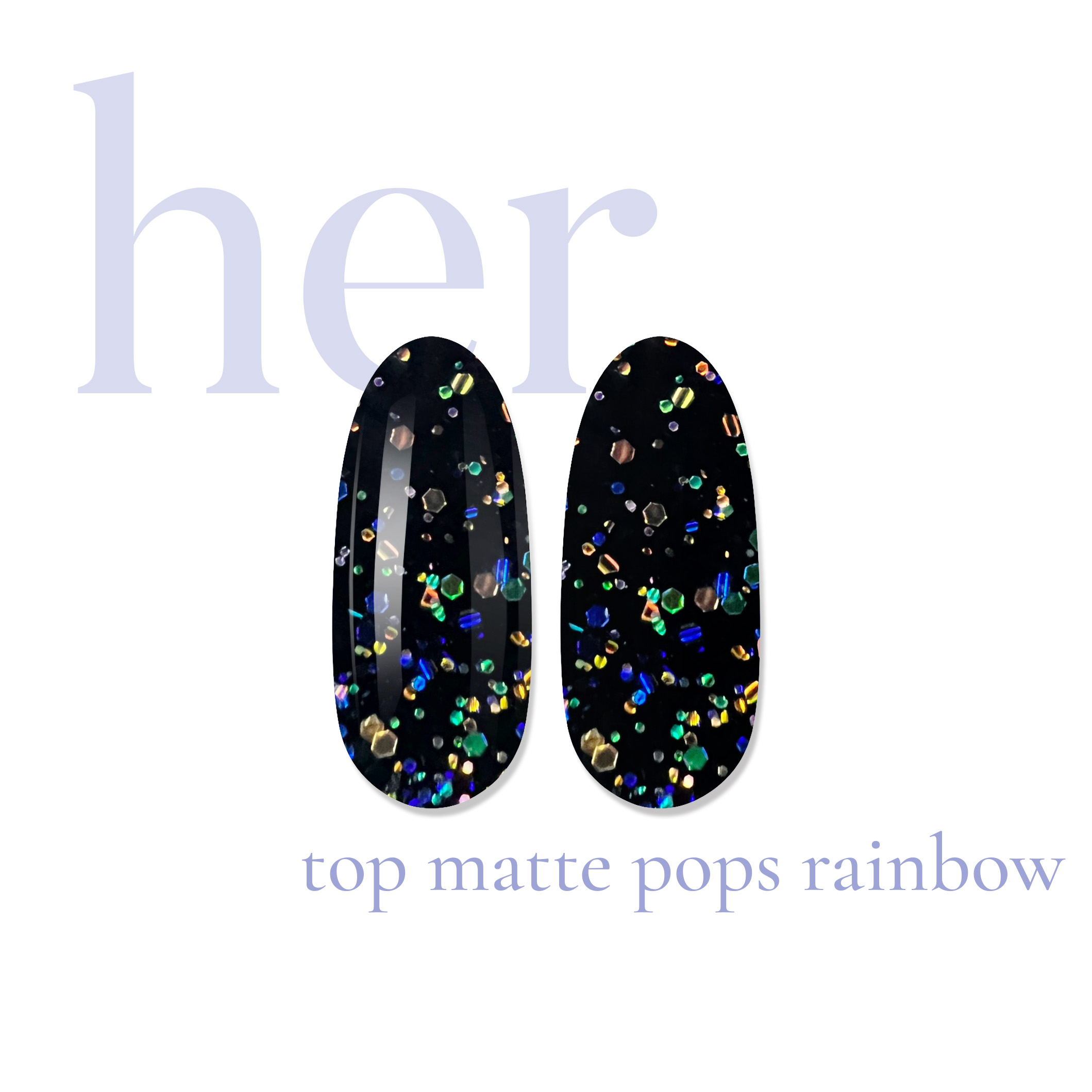 Top Matte POPS RAINBOW
